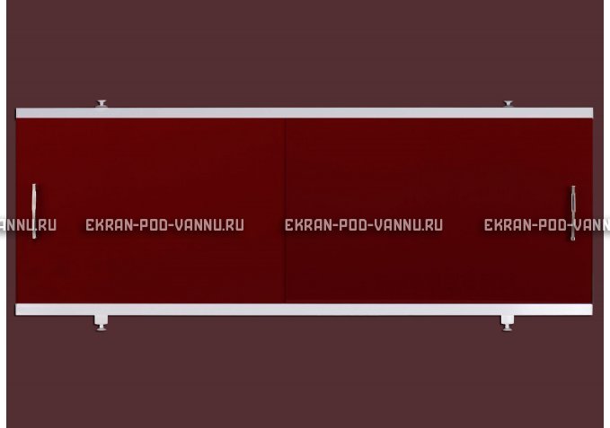 Экран EUROPLEX Универсал бордо под трубы – купить по цене 6250 руб. в интернет-магазине в городе Воронеж картинка 1