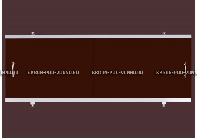 Экран EUROPLEX Универсал шоколад под трубы – купить по цене 6250 руб. в интернет-магазине в городе Воронеж картинка 1
