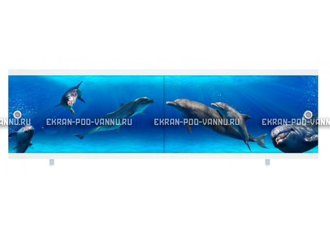 Экран МетаКам Ультралегкий 150 и 170 Дельфины – купить по цене 1590 руб. в интернет-магазине в городе Воронеж картинка 2