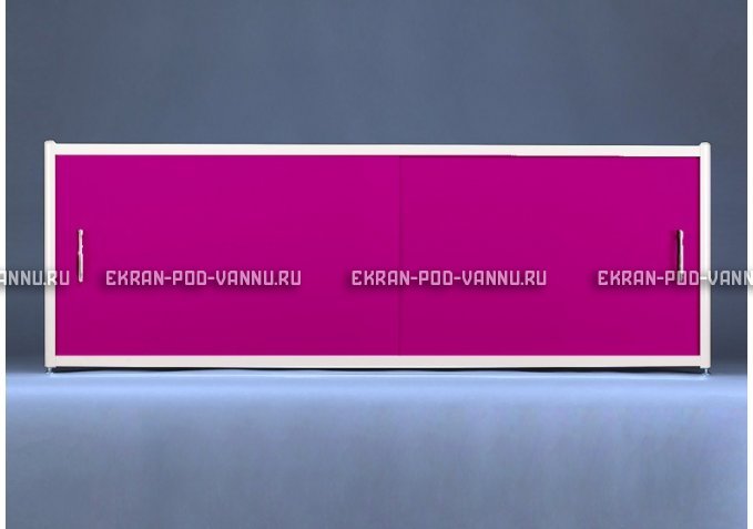 Экран раздвижной EUROPLEX Комфорт фиолетовый – купить по цене 6250 руб. в интернет-магазине в городе Воронеж картинка 1