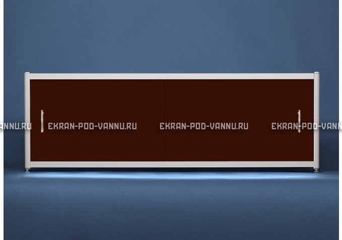 Раздвижной экран EUROPLEX Комфорт шоколад – купить по цене 6750 руб. в интернет-магазине в городе Воронеж картинка 1