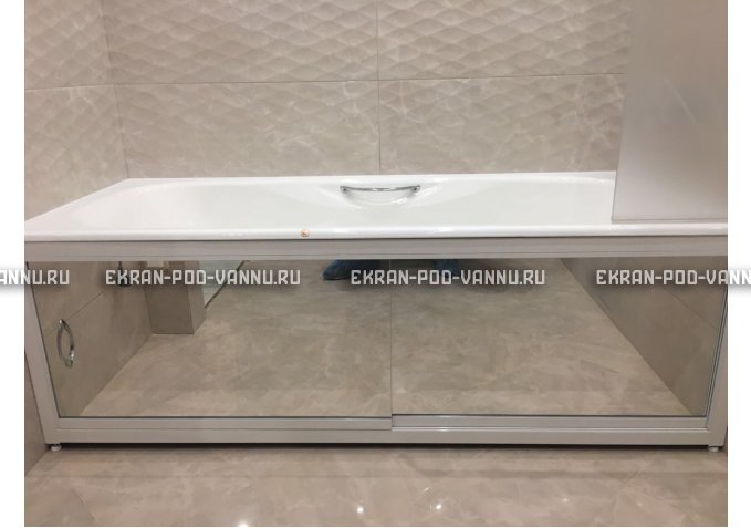 Раздвижной экран EUROPLEX Роликс Зеркальный – купить по цене 9700 руб. в интернет-магазине в городе Воронеж картинка 12