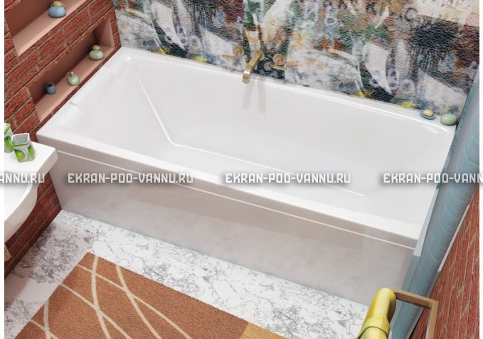Акриловая ванна Relisan Kristina 170x75 – купить по цене 16160 руб. в интернет-магазине в городе Воронеж картинка 4