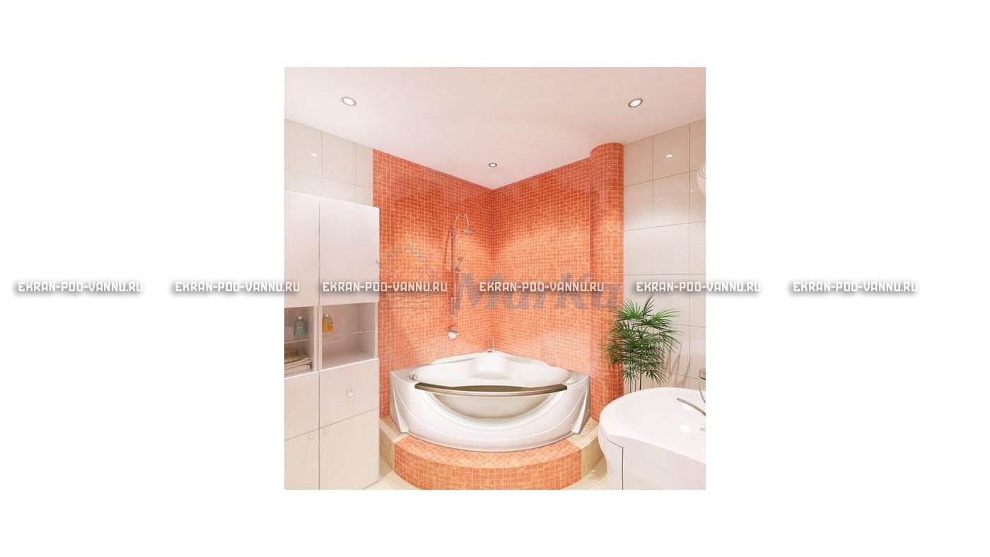 Акриловая ванна 1MarKa Grand Luxe 155х155 – купить по цене 39827 руб. в интернет-магазине в городе Воронеж картинка 15