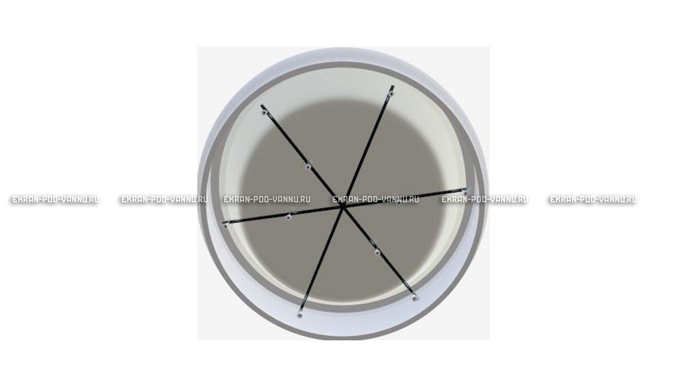Акриловая ванна 1MarKa Omega 180x180  – купить по цене 42450 руб. в интернет-магазине в городе Воронеж картинка 12