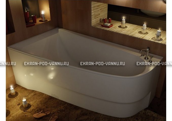 Акриловая ванна Vayer Boomerang 180x100 – купить по цене 53030 руб. в интернет-магазине в городе Воронеж картинка 3