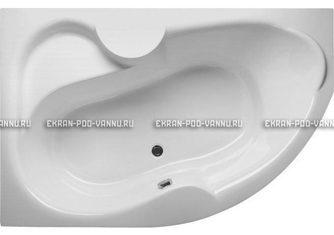 Акриловая ванна Vayer Azalia 170x105 – купить по цене 28800 руб. в интернет-магазине в городе Воронеж картинка 2