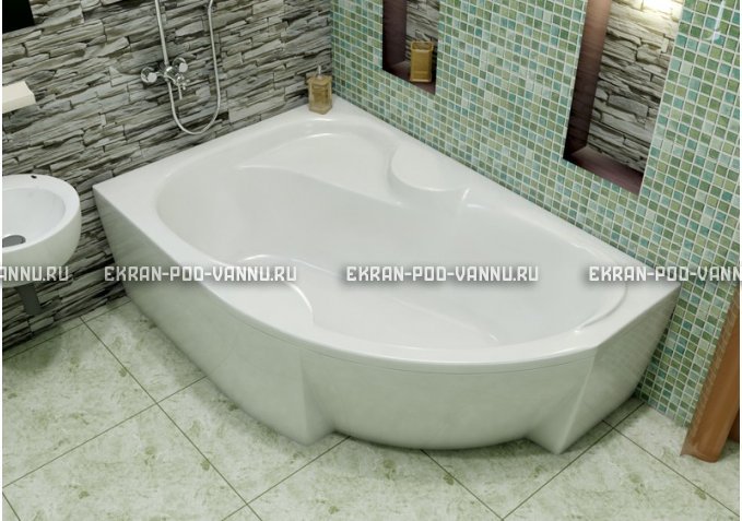 Акриловая ванна Vayer Azalia 170x105 – купить по цене 28800 руб. в интернет-магазине в городе Воронеж картинка 1