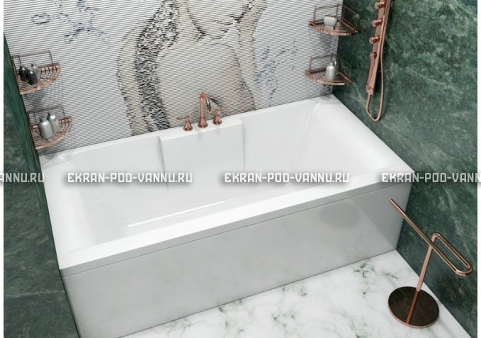 Акриловая ванна Vayer Casoli 180x80 – купить по цене 23580 руб. в интернет-магазине в городе Воронеж картинка 1