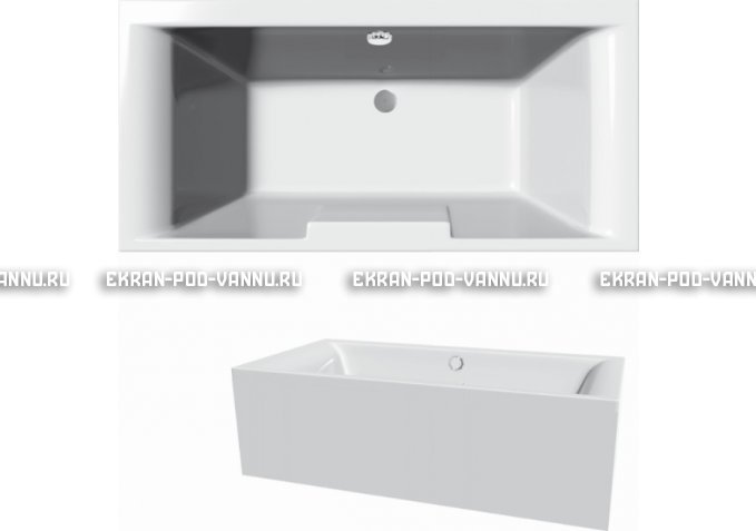 Акриловая ванна Vayer Casoli 180x80 – купить по цене 23580 руб. в интернет-магазине в городе Воронеж картинка 4