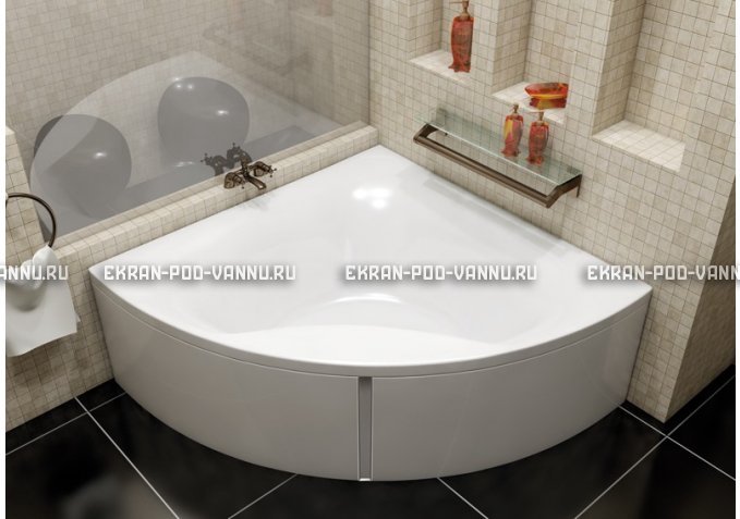 Акриловая ванна Vayer Gaja 150x150 – купить по цене 30350 руб. в интернет-магазине в городе Воронеж картинка 1