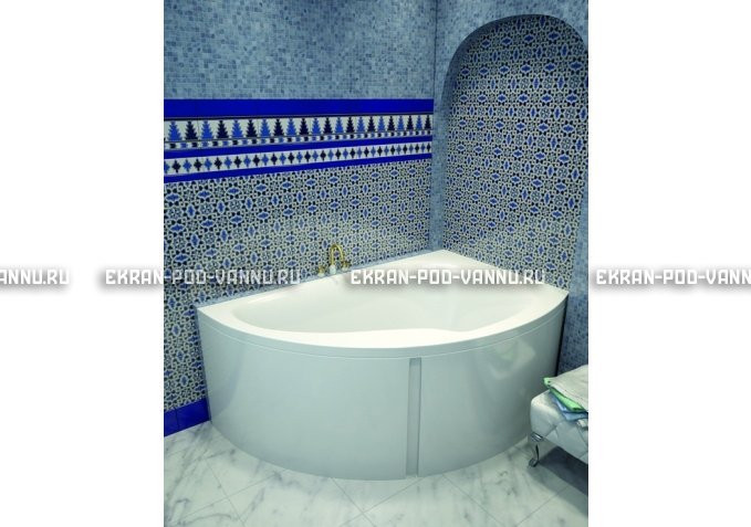 Акриловая ванна Vayer Ismena 160x105 – купить по цене 28350 руб. в интернет-магазине в городе Воронеж картинка 1
