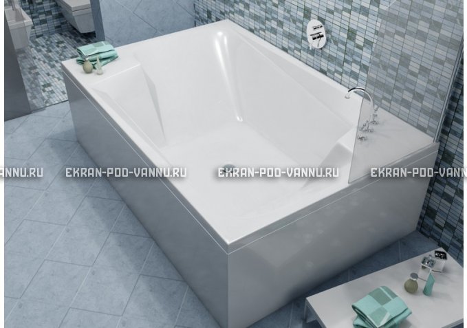 Акриловая ванна Vayer Ontario 190x125 – купить по цене 35050 руб. в интернет-магазине в городе Воронеж картинка 1