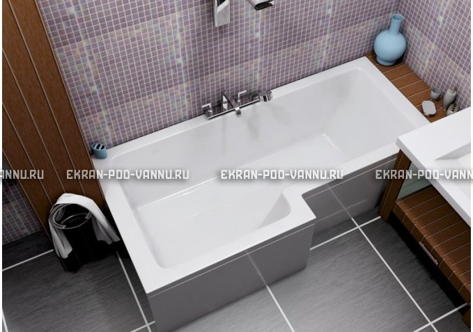 Акриловая ванна Vayer Options 170х70/85 – купить по цене 24110 руб. в интернет-магазине в городе Воронеж картинка 1