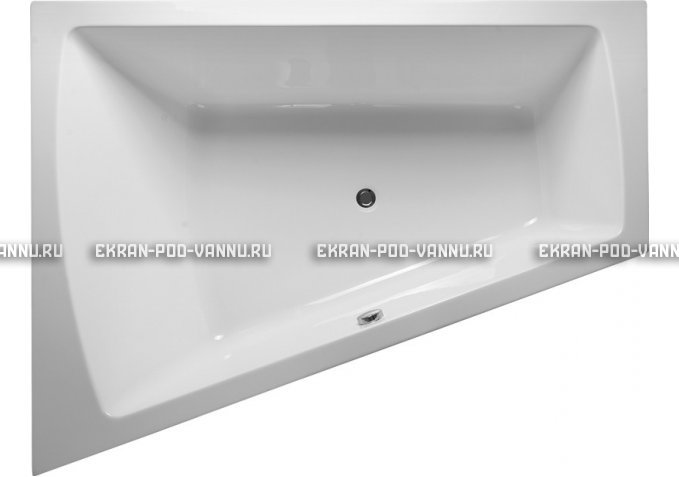 Акриловая ванна Vayer Trinitiy 170x130 – купить по цене 32590 руб. в интернет-магазине в городе Воронеж картинка 2