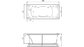 Акриловая ванна Relisan Loara 180x80 – купить по цене 23580 руб. в интернет-магазине в городе Воронеж картинка 8