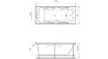 Акриловая ванна Relisan Marina 170x75 – купить по цене 15725 руб. в интернет-магазине в городе Воронеж картинка 17