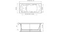 Акриловая ванна Relisan Tamiza 170x75 – купить по цене 19160 руб. в интернет-магазине в городе Воронеж картинка 17