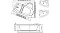 Акриловая ванна Relisan Ariadna 145x95 – купить по цене 23500 руб. в интернет-магазине в городе Воронеж картинка 13