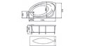 Акриловая ванна 1MarKa Julianna 170x100 – купить по цене 21320 руб. в интернет-магазине в городе Воронеж картинка 13