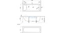 Акриловая ванна 1MarKa Modern 120x70 – купить по цене 7600 руб. в интернет-магазине в городе Воронеж картинка 17