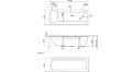 Акриловая ванна 1MarKa Modern 130x70 – купить по цене 8620 руб. в интернет-магазине в городе Воронеж картинка 21