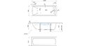 Акриловая ванна 1MarKa Modern 140x70 – купить по цене 8910 руб. в интернет-магазине в городе Воронеж картинка 21