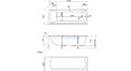 Акриловая ванна 1MarKa Modern 160x70 – купить по цене 9410 руб. в интернет-магазине в городе Воронеж картинка 21