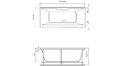 Акриловая ванна Vayer Casoli 180x80 – купить по цене 23580 руб. в интернет-магазине в городе Воронеж картинка 21